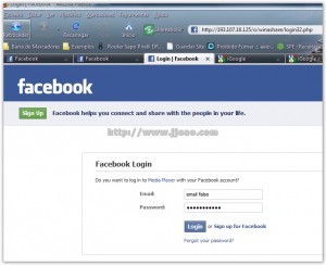 Facebook - Login Falso - 3