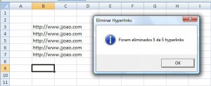 Excel hiperligacoes
