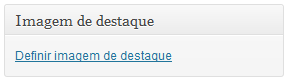 Wordpress - Imagem de destaque